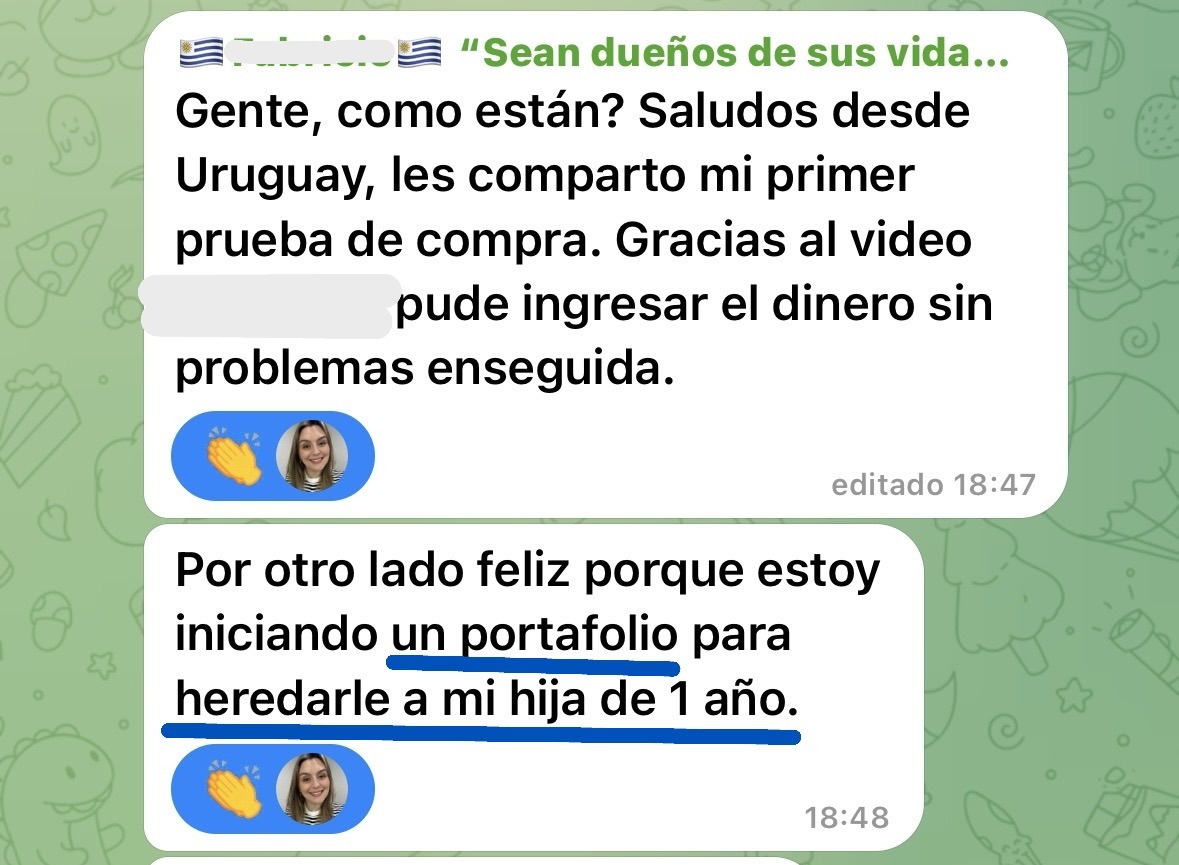 Testimonio Noelia - Portafolio para su hija
