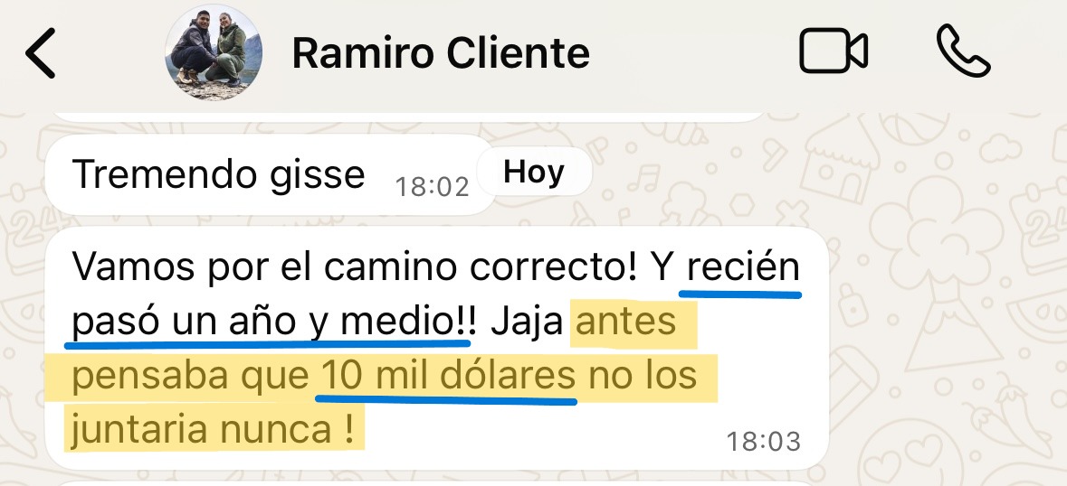 Testimonio Ramiro - $10K invertidos